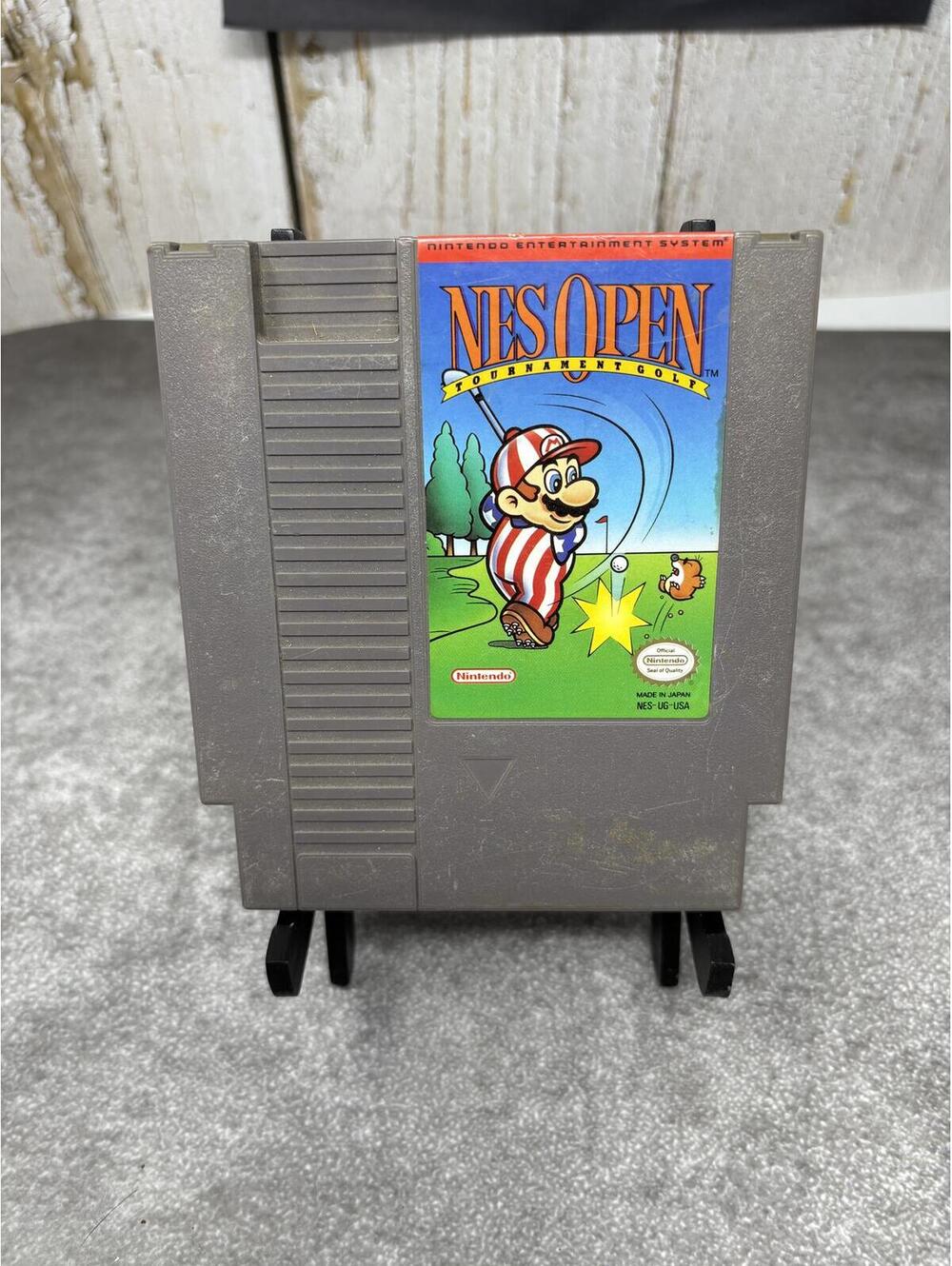 NES Open Tournament Golf Nintendo Cartridge 1991 Mario Sports Battery Save